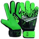 Luvas de goleiro EFAH SPORTS para crianças e meninos, tamanho 4, verdes