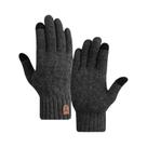 Luvas De Inverno Masculinas Com Tela Sensível Ao Toque, Quentes, De Veludo, Grossas, À Prova De