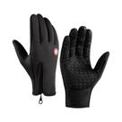 Luvas de Inverno Masculinas Impermeáveis, à Prova de Vento e com Tela Sensível ao Toque