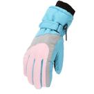 Luvas de inverno para crianças meninos meninas neve luvas à prova de vento esportes ao ar livre esqui