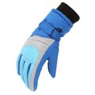Luvas de inverno para crianças meninos meninas neve luvas à prova de vento esportes ao ar livre esqui