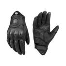 Luvas De Inverno Unissex Para Motocicleta Em Couro Carbono Para Ciclismo E ATV Luvas De Inverno Unissex Para Motocicleta Em Couro Carbono Para Ciclismo E ATV