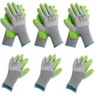 Luvas de jardim WORKPRO, 6 pares com revestimento ecológico de látex
