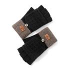 Luvas De Lã Sem Dedos Unissex Para Inverno, À Prova De Vento, Quentes, Para Atividades Ao Ar Livre,