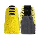 Luvas De Lavagem De Carro Em Microfibra Chenille, Impermeáveis, Macias E Anti-riscos, 1-10 Peças, Luvas De Lavagem De Carro Em Microfibra Chenille, Impermeáveis, Macias E Anti-riscos, 1-10 Peças,