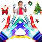 Luvas de LED e óculos brilhantes para crianças Superwin Toys
