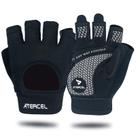 Luvas de levantamento de peso ATERCEL Full Palm Protection pretas