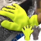 Luvas De Limpeza De Rodas De Carro Em Microfibra Chenille Impermeáveis De 5 Dedos, Sem Riscos E De Luvas De Limpeza De Rodas De Carro Em Microfibra Chenille Impermeáveis De 5 Dedos, Sem Riscos E De