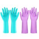 Luvas de limpeza Elgood Reutilizáveis para Lavar Louça em PVC sem látex