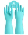 Luvas de limpeza reutilizáveis para lavar louça PACIFIC PPE Green M Luvas de limpeza reutilizáveis para lavar louça PACIFIC PPE Green M