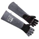 Luvas de manuseio de animais RAPICCA Bite Proof Leather 22 cm cinza