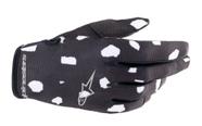 Luvas de Motocicleta Alpinestars Radar - Pretas/Brancas - Tamanho 2X