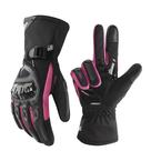 Luvas De Motocicleta Femininas Rosa Impermeáveis E À Prova De Vento Para Inverno Suomy Motocross