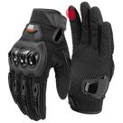 Luvas de motocicleta KEMIMOTO Touchscreen para homens/mulheres pretas