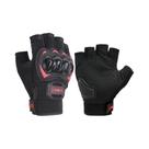 Luvas De Motocicleta Masculinas De Verão, Meio Dedo, Antiderrapantes, Para Corrida Off-road,