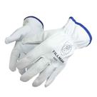 Luvas de motorista Tillman 1415L em pele de cabra de alta qualidade - L, brancas Luvas de motorista Tillman 1415L em pele de cabra de alta qualidade - L, brancas