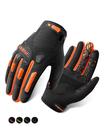 Luvas de mountain bike INBIKE com tela sensível ao toque espessadas em EVA acolchoadas
