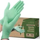 Luvas de nitrilo descartáveis FifthPulse Biodegradable Medium