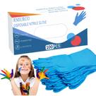 Luvas de nitrilo descartáveis RMIURCO Kid para 4-10 anos 100 pares Luvas de nitrilo descartáveis RMIURCO Kid para 4-10 anos 100 pares