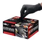 Luvas de nitrilo GRIPXX Herkules Grip Heavy Duty 8Mil pretas
