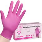 Luvas de nitrilo SwiftGrip EN35F Fuchsia Small 100 ct Box