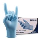 Luvas de nitrilo Wostar Medium 4Mil 200 unidades sem pó e látex