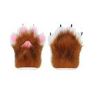 Luvas De Patas De Gato De Pelúcia Falsa, Acessórios De Fantasia Para Halloween E Natal Luvas De Patas De Gato De Pelúcia Falsa, Acessórios De Fantasia Para Halloween E Natal