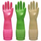 Luvas de Proteção Bamllum 38 cm de Borracha Antiderrapantes 3 Pares Luvas de Proteção Bamllum 38 cm de Borracha Antiderrapantes 3 Pares