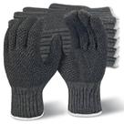 Luvas de proteção Evridwear de algodão e poliéster grandes, 6 pares