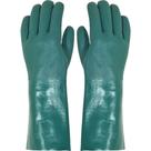 Luvas de PVC forradas com palmas ásperas