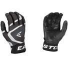 Luvas de rebatidas de beisebol Easton MAV GT pretas para adultos GG