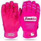 Luvas de rebatidas de beisebol Franklin Sports CFX Pro Pink Youth