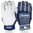 Luvas de rebatidas de beisebol Franklin Sports MLB CFX Pro Navy