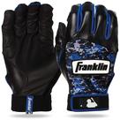 Luvas de rebatidas de beisebol Franklin Sports MLB Digitek Grey