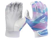 Luvas de rebatidas Easton MOXIE Youth branca/rosa tamanho Youth M Luvas de rebatidas Easton MOXIE Youth branca/rosa tamanho Youth M