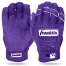Luvas de rebatidas Franklin Sports CFX Pro Purple Adult Large