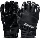 Luvas de receptor de futebol Franklin Sports Hi-Tack Black XL