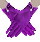 Luvas de renda Gionforsy Floral para noivas, pulso curto e elegante