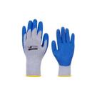 Luvas de Segurança em Algodão com Látex Azul Tamanho 8 - Volk do Brasil