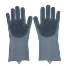 Luvas de Silicone Com Cerdas Multiuso Ideal Para Limpeza Doméstica