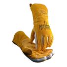 Luvas de soldagem Caiman Premium Pig Grain MIG/stick Gold Large