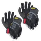 Luvas de trabalho com tela sensível ao toque antiderrapante Mechanix Wear FastFit, pacote com 2