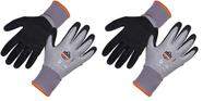 Luvas de trabalho de inverno Ergodyne ProFlex 7501 impermeáveis cinza