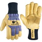 Luvas de trabalho de inverno Wells Lamont 5127L para homens, couro, palma