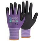 Luvas de trabalho de segurança KAYGO MicroFoam revestidas com nitrilo, 3 pares