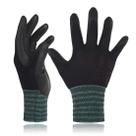Luvas de trabalho DEX FIT Premium Nylon FN320 12 pares pretas 10 (XL)