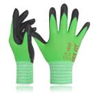 Luvas de trabalho DEX FIT Premium Nylon FN320 verdes tamanho 7 (S)