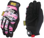Luvas de trabalho femininas de camuflagem rosa Mechanix Wear Large