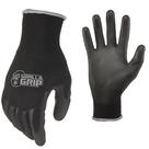 Luvas de trabalho Gorilla Grip Slip Resistant G-Large, pacote com 25