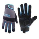 Luvas de trabalho HANDLANDY Utility Mechanic Touch Screen Cinza